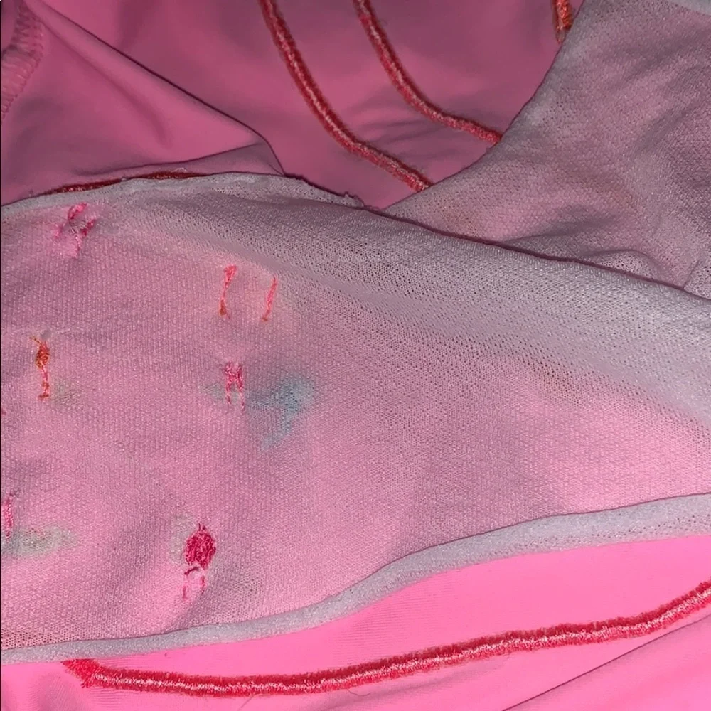Mud pie pink flamigo bathing suit 24 …